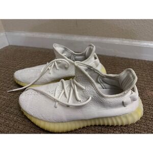 Adidas Yeezy Boost 350 V2 Cream Triple White Mens Sneakers Shoes Size US‎ 9.5